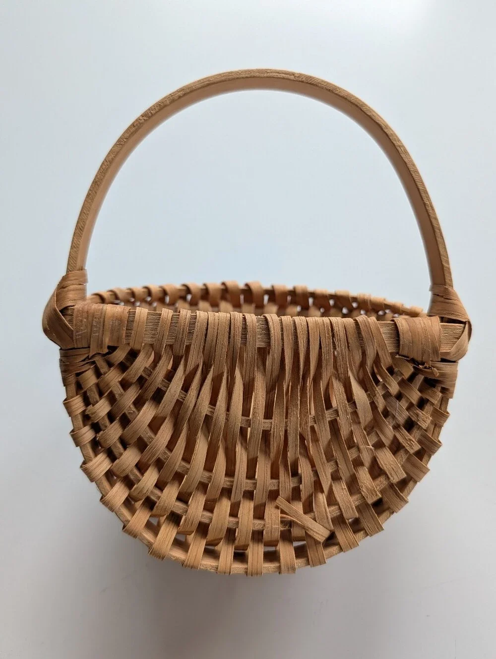 Handwoven Vintage Wall Pocket Hanging Basket
